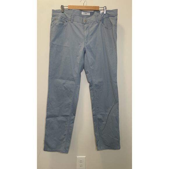 BRAX Other - Brax Cooper Fancy Pants Regular Fit Preppy Stretch Casual Travel Blue Mens 38x32